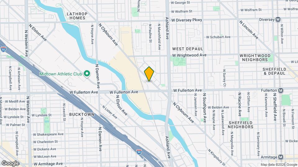 2442 N Clybourn Ave Map and Location Details