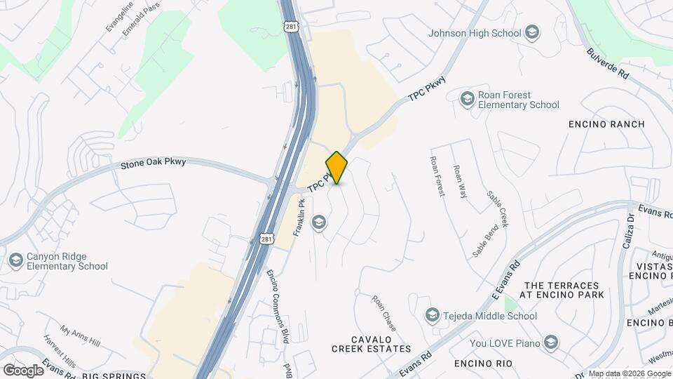 22027 Dolomite Dr Map and Location Details