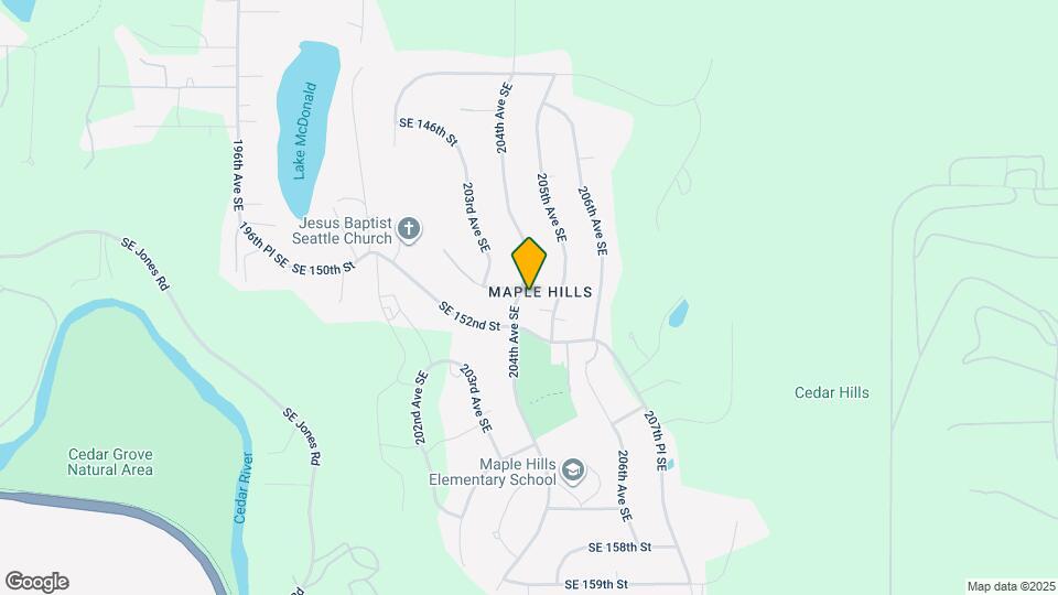 15110 204th Ave SE Map and Location Details