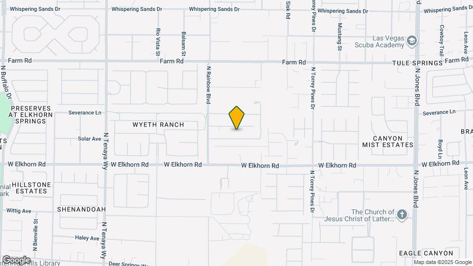 7330 N Rainbow Blvd Map and Location Details
