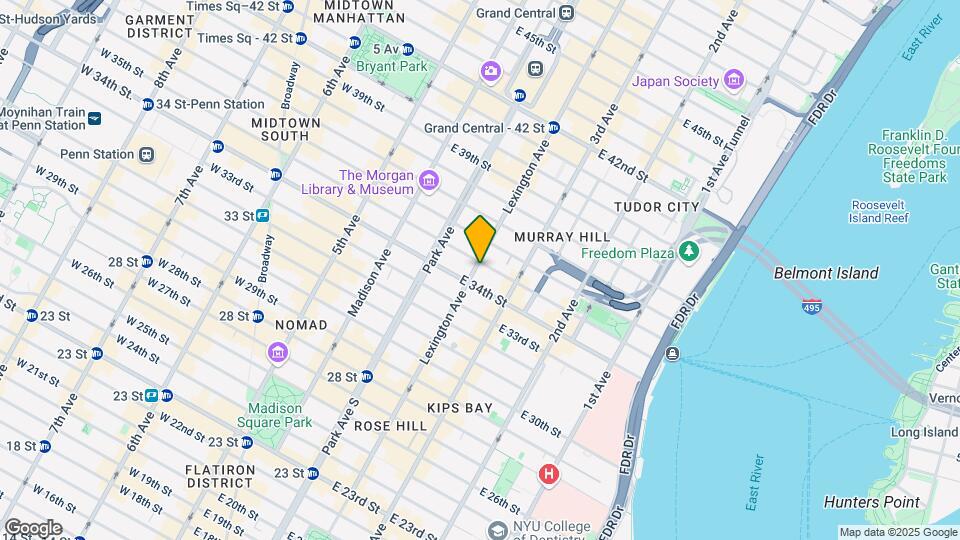 251 Lexington Ave Map and Location Details