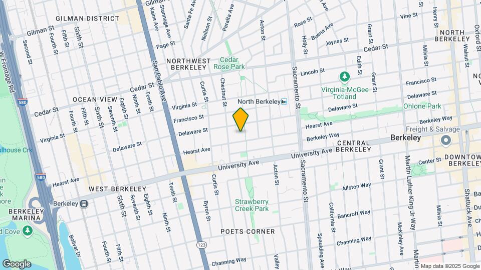 1820 West St Map and Location Details