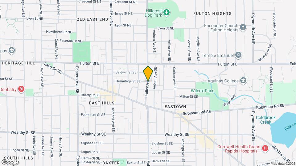 102 Fuller Ave SE Map and Location Details