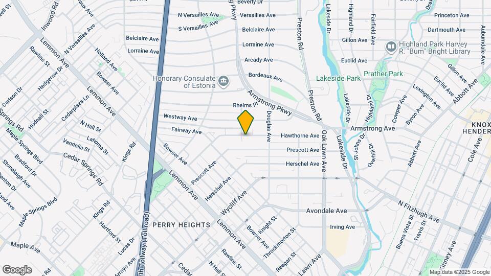 4006 Hawthorne Ave, Unit 4006 Mapa y Detalles de la Ubicación