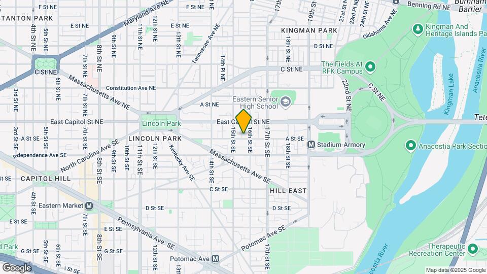 1520 A St Se Mapa y Detalles de la Ubicación