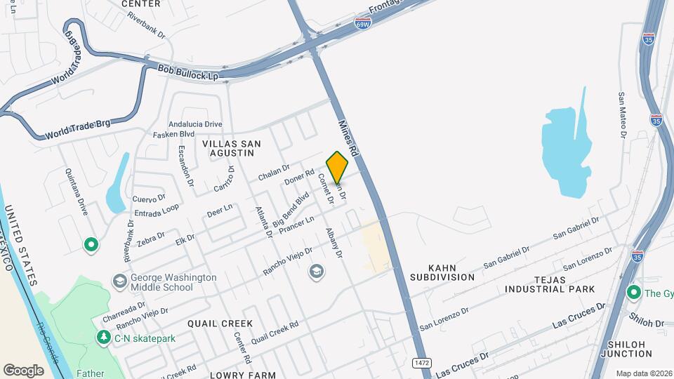 10214 Blitzen Dr Map and Location Details