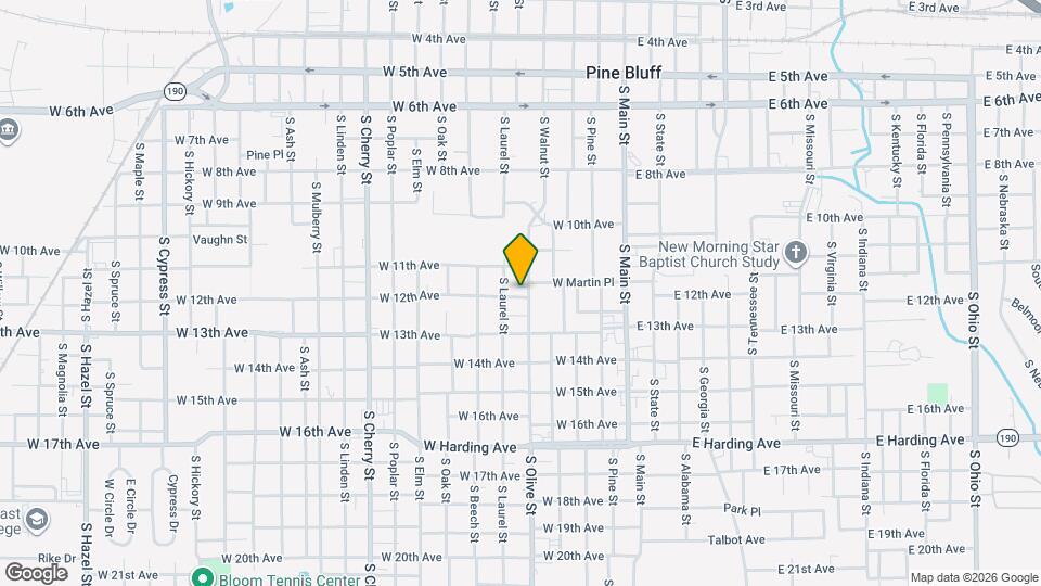 501 W 12th Ave Mapa y Detalles de la Ubicación