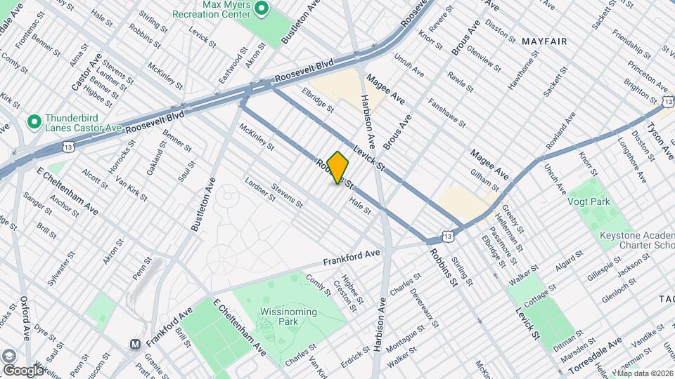 6230 Mershon St Map and Location Details