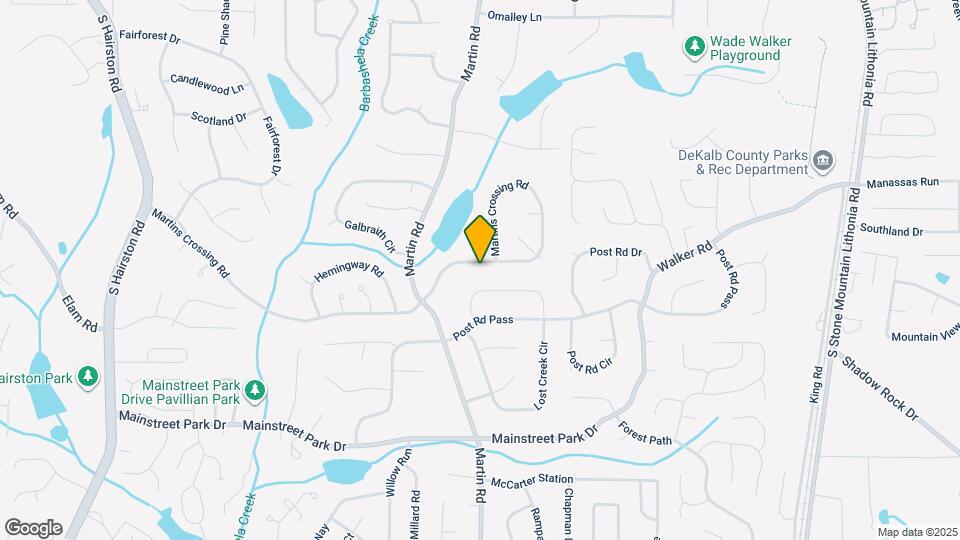 5225 Martins Crossing Rd Map and Location Details