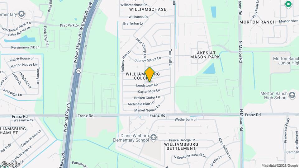 22630 Leedstown Ln Map and Location Details