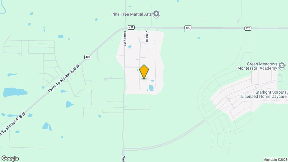 3200 Meadow Vista Cir Map and Location Details