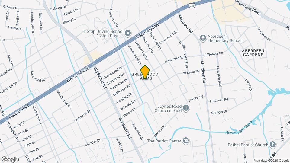 103 Woodbury Forrest Dr Map and Location Details