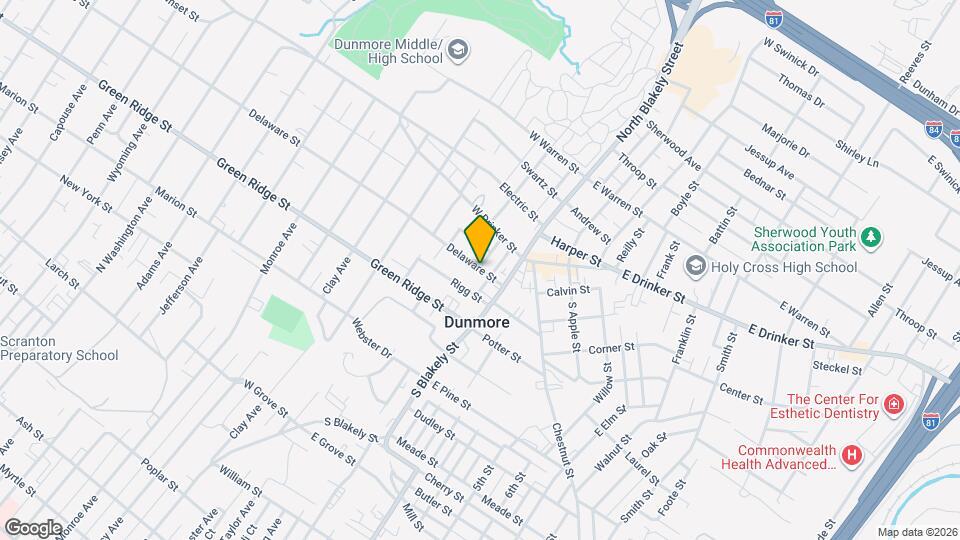 2031 Delaware St Map and Location Details