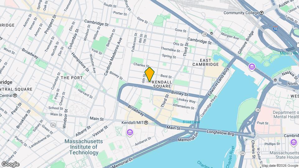 225 Binney St Map and Location Details