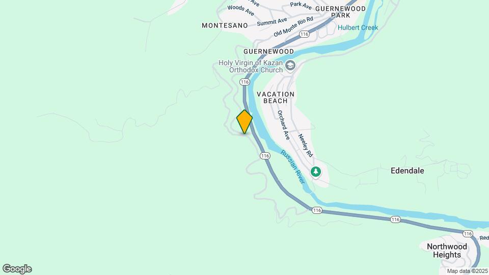 17910 Old Monte Rio Rd Mapa y Detalles de la Ubicación