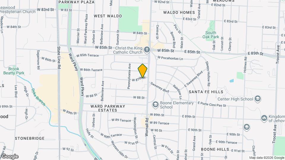 435 W 87 Pl Map and Location Details