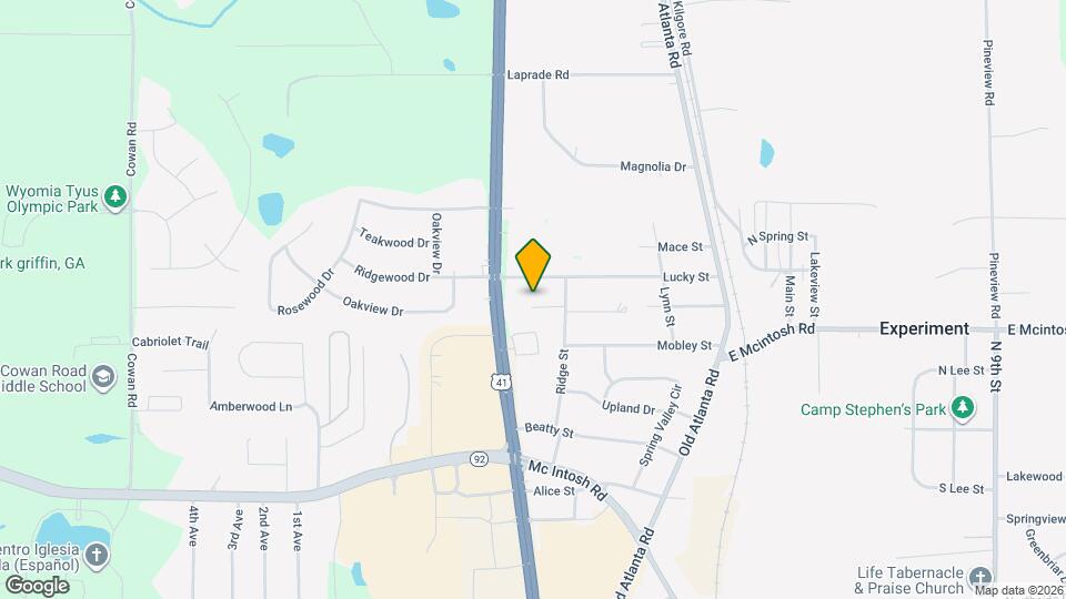 1741 W Mercer Dr Map and Location Details