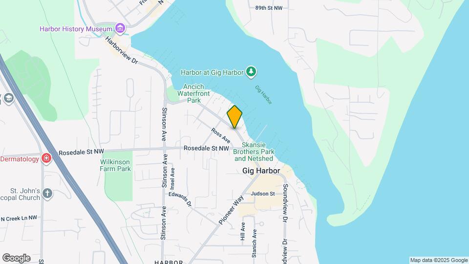 3308a Harborview Dr Map and Location Details