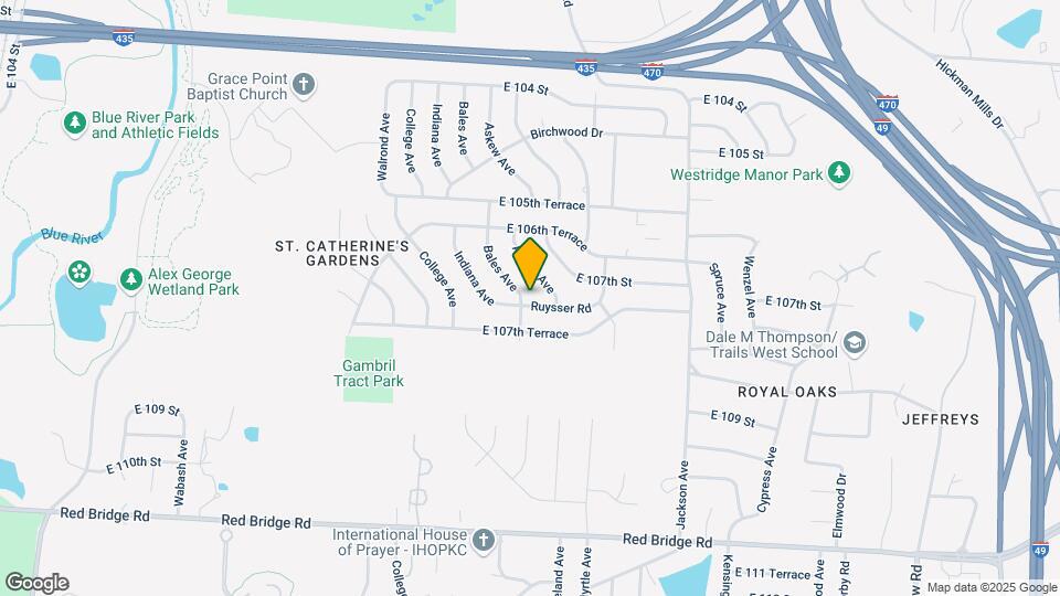 3500 Ruysser Rd Map and Location Details