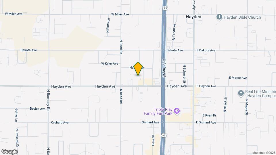 615 W Hayden Ave Mapa y Detalles de la Ubicación