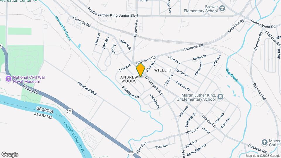 2317 N Andrews Cir Map and Location Details