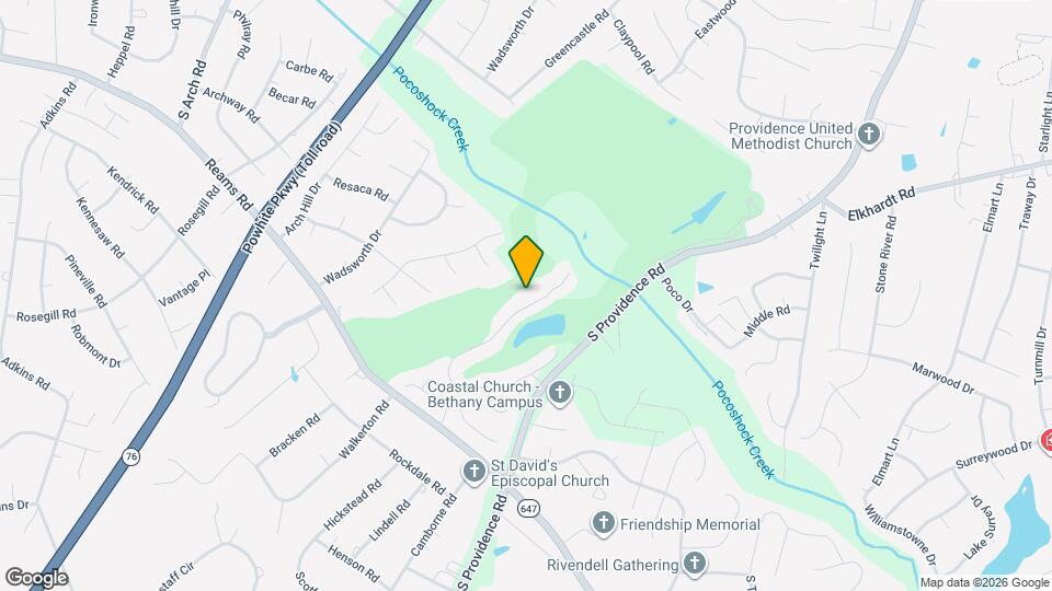 1228 Providence Knoll Dr Map and Location Details