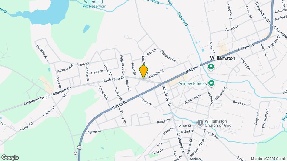 739 Anderson Dr Map and Location Details