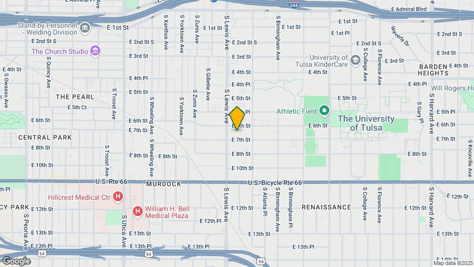 2417 E 7th St Mapa y Detalles de la Ubicación