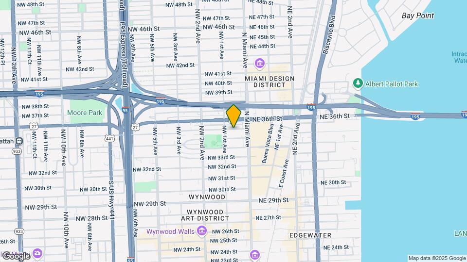 46 NW 35th St Map and Location Details