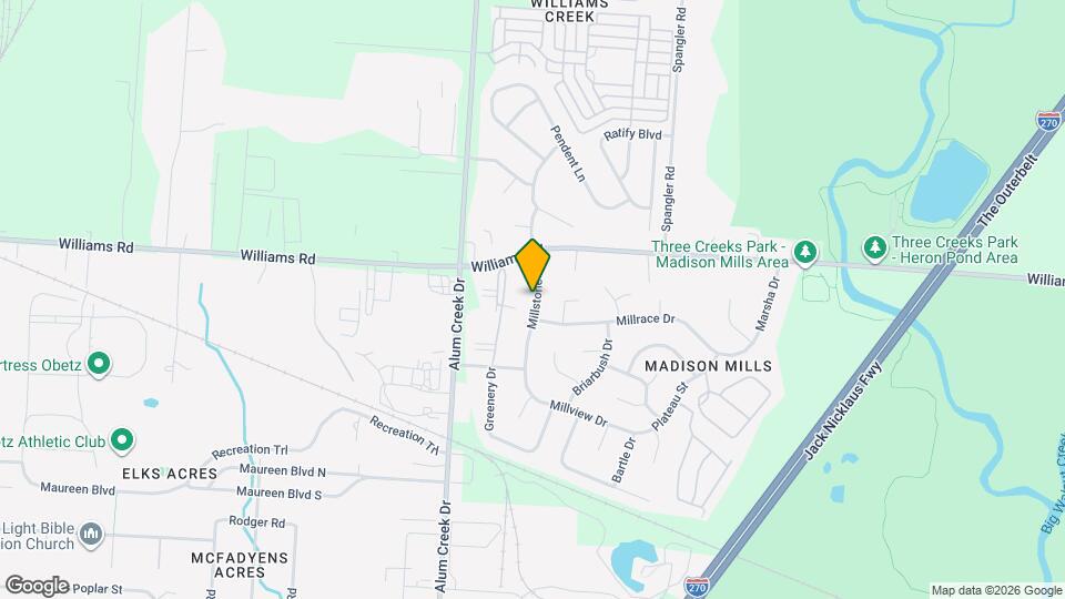 3891 Millstone Rd, Unit Millstone Map and Location Details