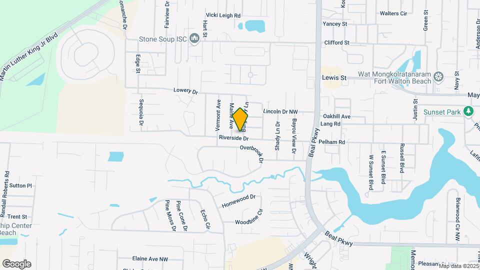 600 Burgundy Ln Map and Location Details
