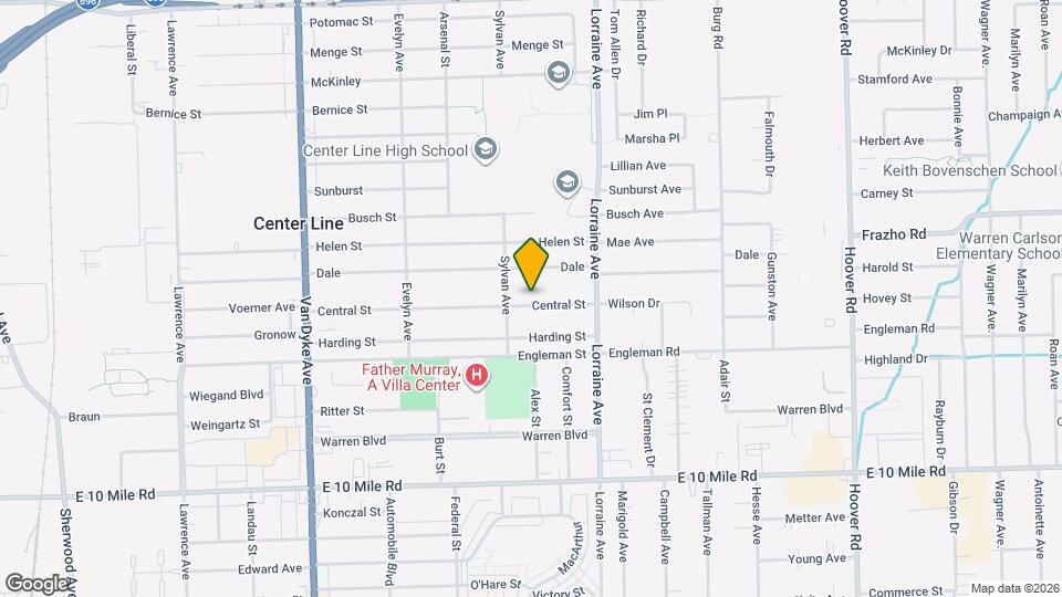 8549 Central Mapa y Detalles de la Ubicación