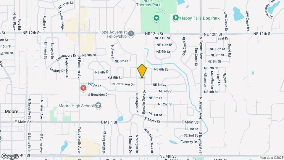 613 Ramblin Oaks Dr Map and Location Details
