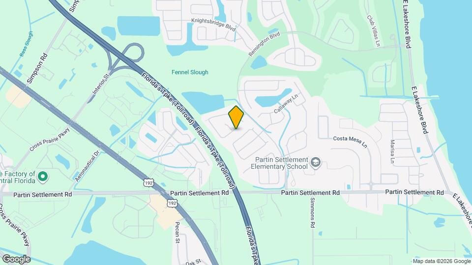 2618 Willow Glen Cir Map and Location Details