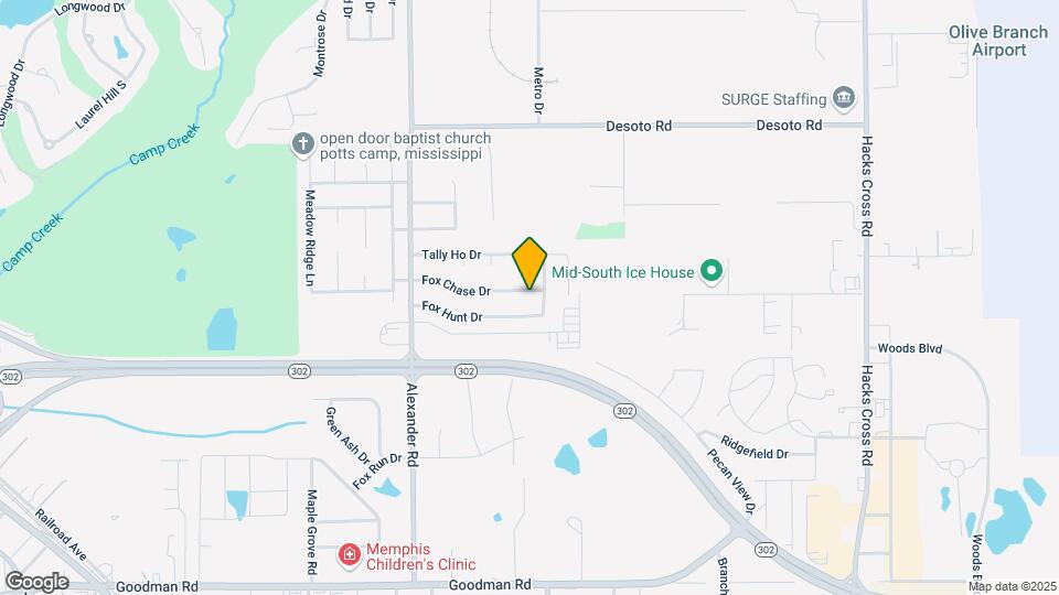 10233 Fox Chase Dr Map and Location Details