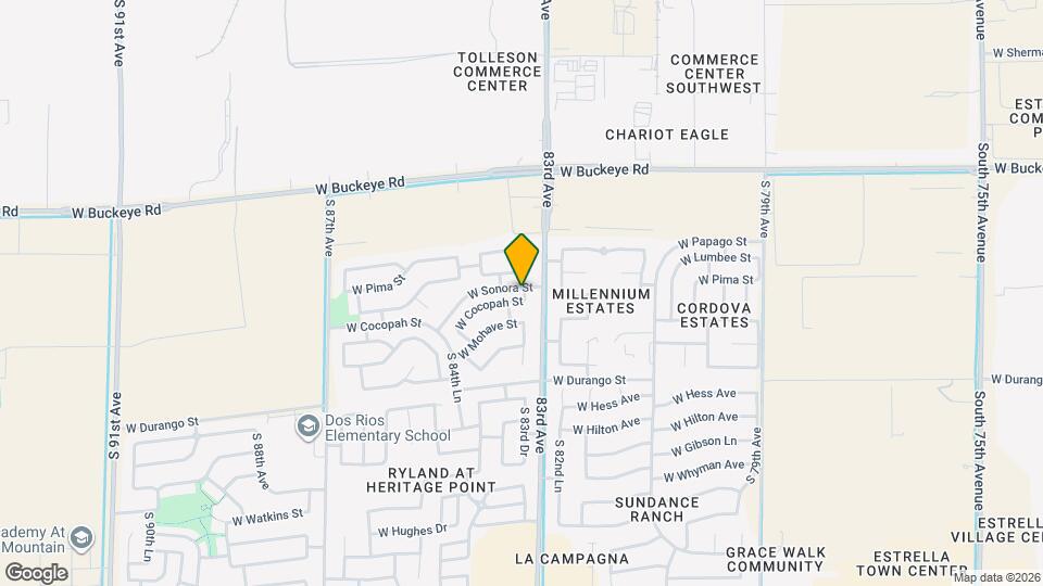 8306 W Cocopah St, Unit WAITC22P Map and Location Details