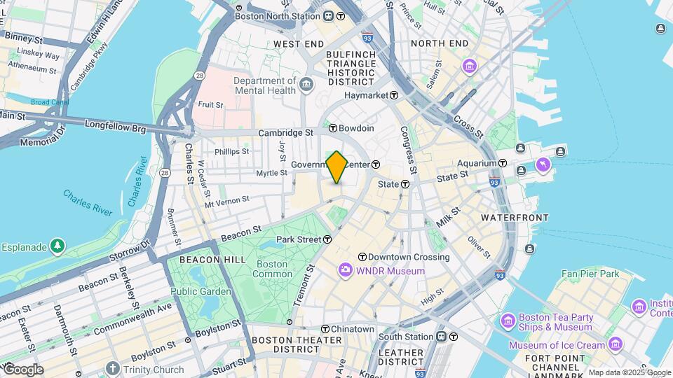 11 Beacon St Mapa y Detalles de la Ubicación