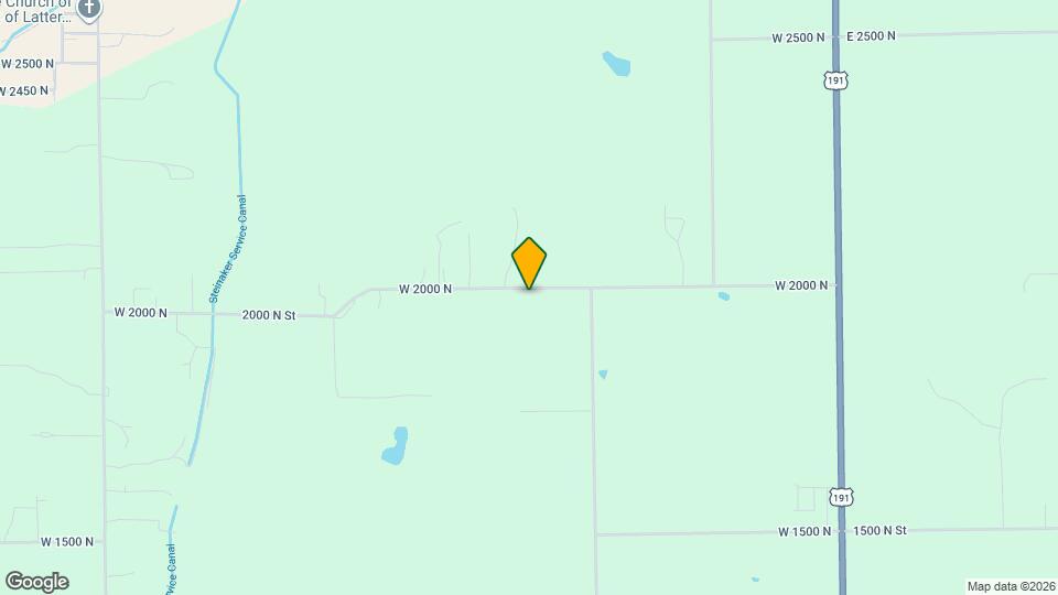 627 W 2000 N Map and Location Details