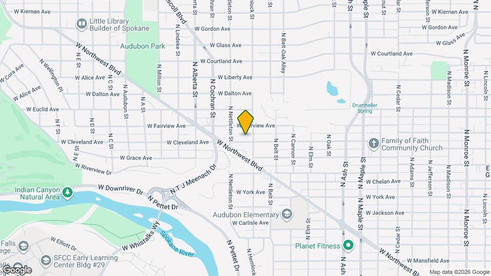 2214 W Cleveland Ave Map and Location Details