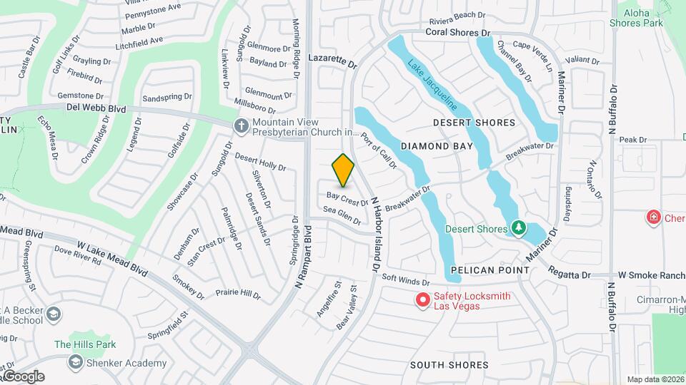 8420 Bay Crest Dr Map and Location Details