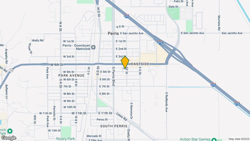 474 Perris Apartments Map and Location Details
