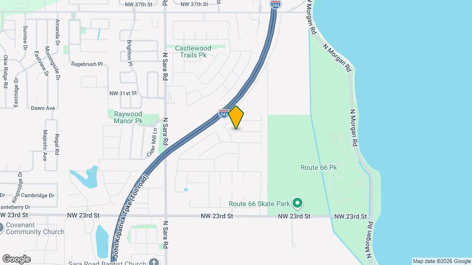 10300 NW 28th Terrace Map and Location Details