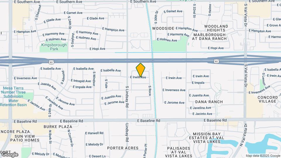 2859 E Irwin Ave Mapa y Detalles de la Ubicación