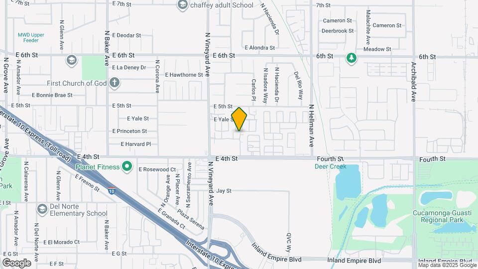 2035 E Harvard Privado Map and Location Details