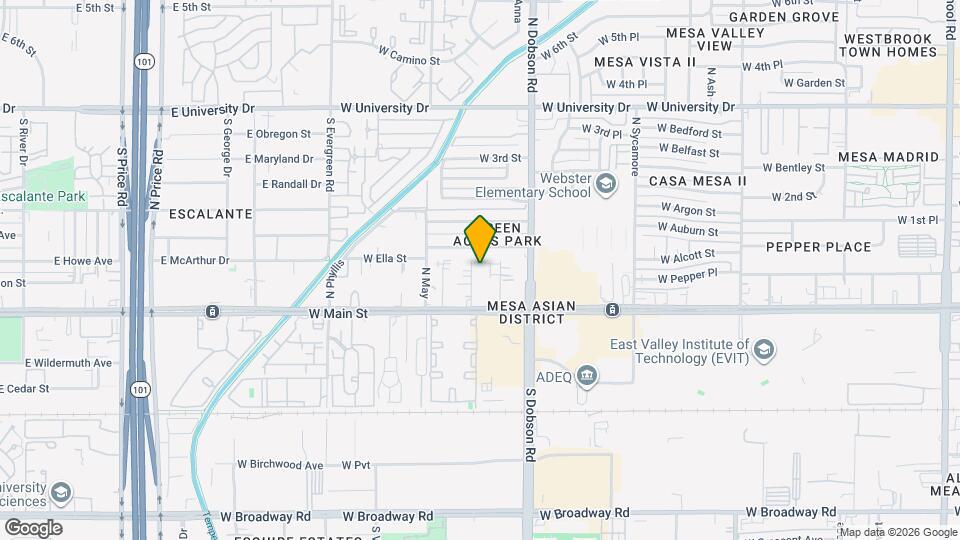 55 N Santa Barbara Map and Location Details