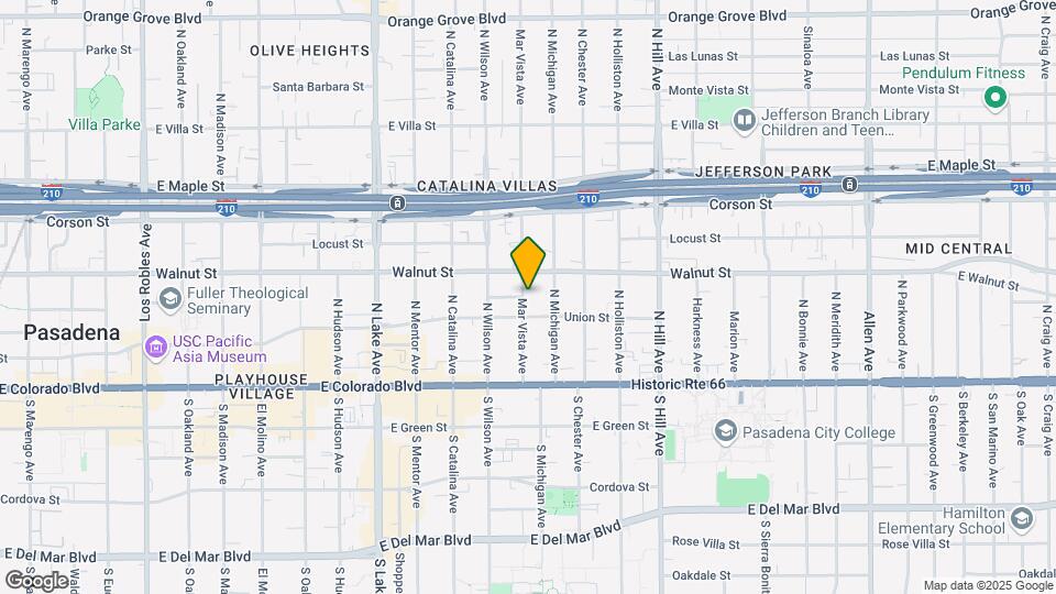 166 Mar Vista Ave Map and Location Details