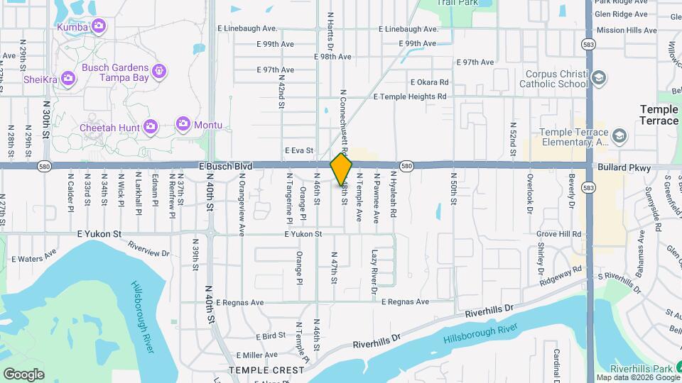 8732 N 48th St Map and Location Details