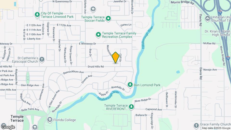 818 Druid Hills Rd Map and Location Details