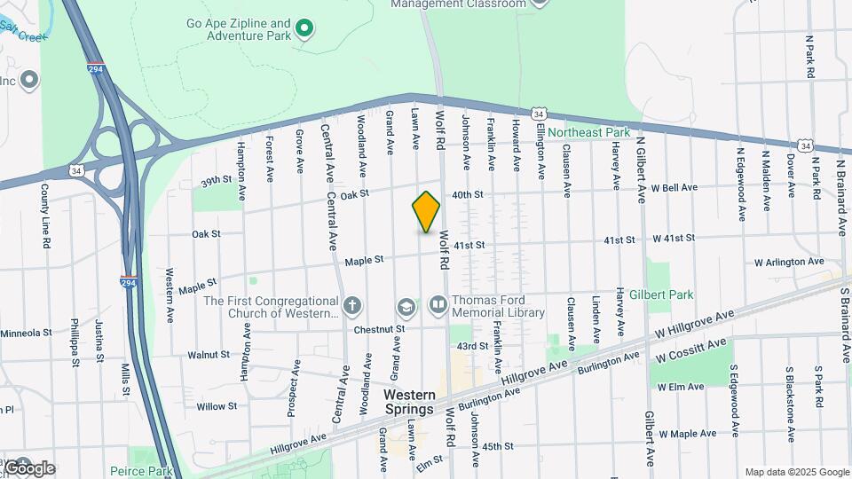 4059 Lawn Ave Map and Location Details