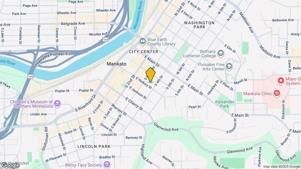 320 E Hickory St, Unit 1 Map and Location Details